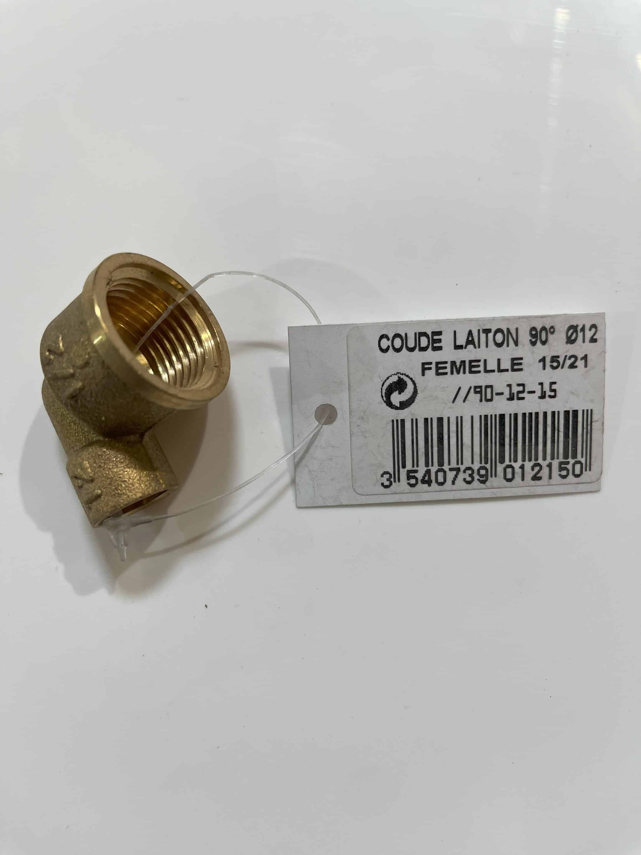 Coude 90° TC 12 F15/21