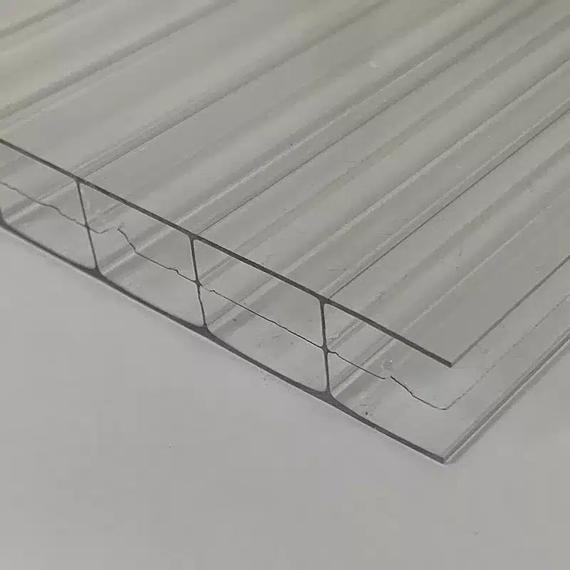 PLAQUE POLYCARBONATE 3MLx0.98 2UV EP16MM 2.7KG