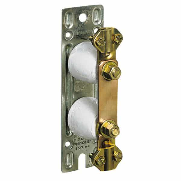 BARRETTE DE COUPURE PLATINE METAL 150X45