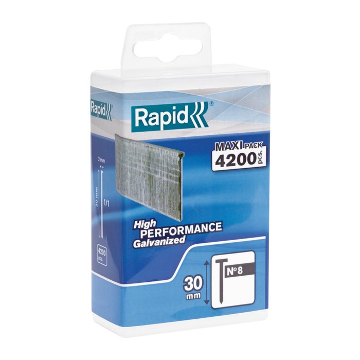 POINTE CLOUEUR 8-300/30mm GALVA Boite de 4200 pointes