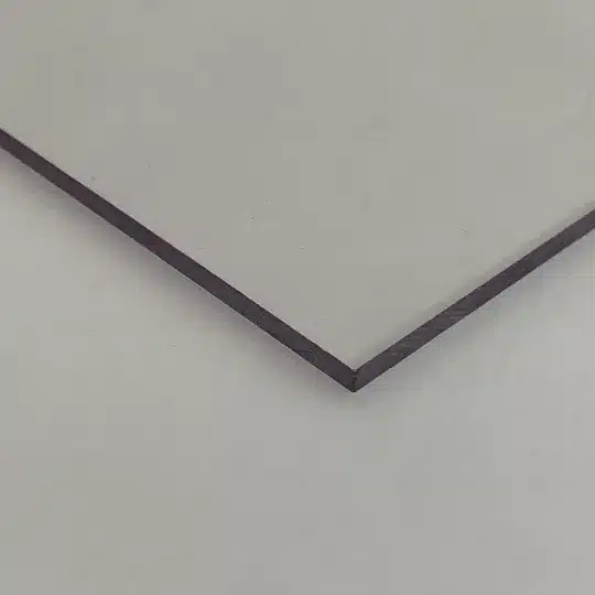 VERRE SYNTHETIQUE EP.4MM 1Mx1M LISSE TRANSPARENT Traité 2 faces