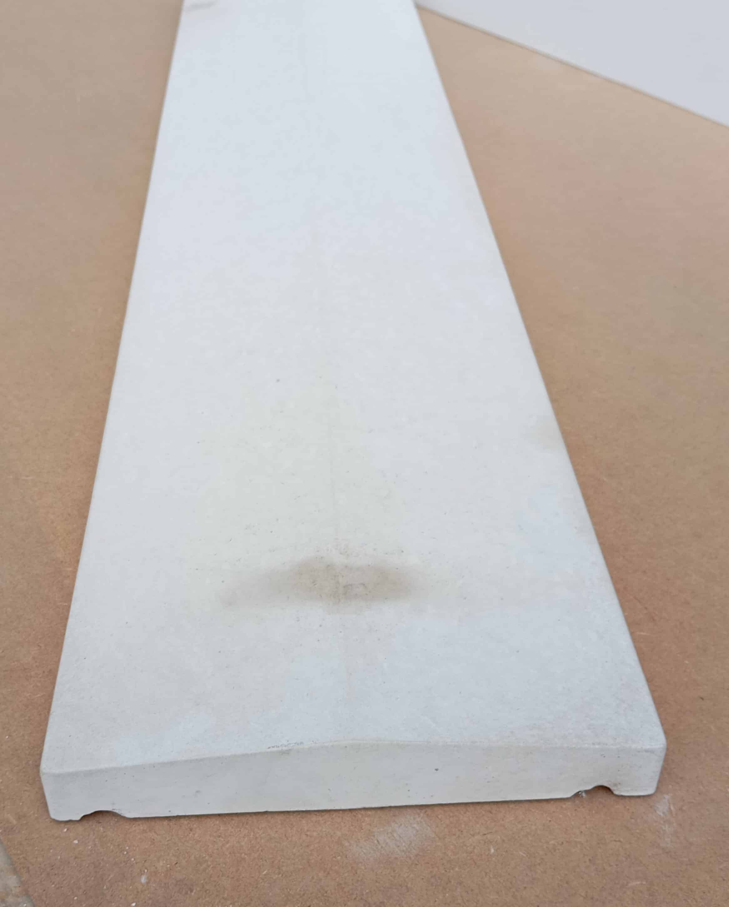 COUVERTINE BLANCHE 1ML 2 PENTES 24x4x3 POUR PARP. 15