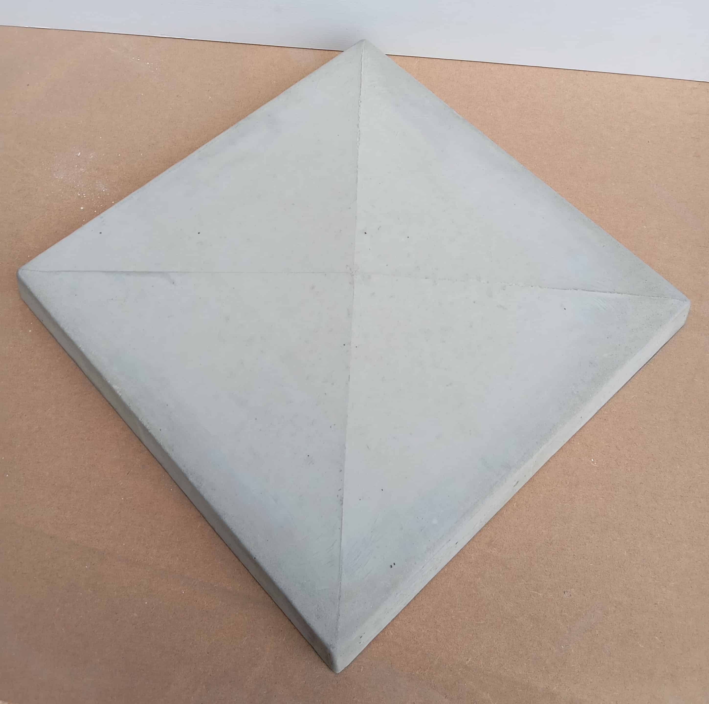 COUVERCLE PILIER 50X50 GRIS