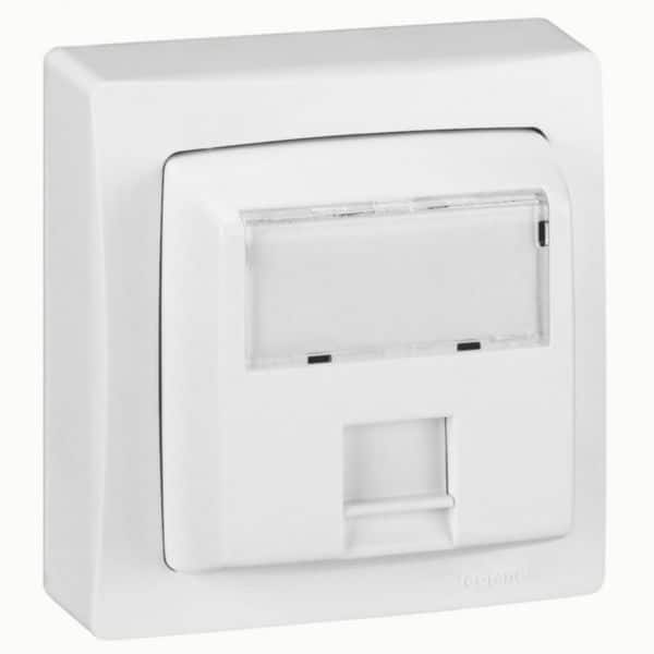 PRISE RJ45 CAT6 SAILLIE BLANC