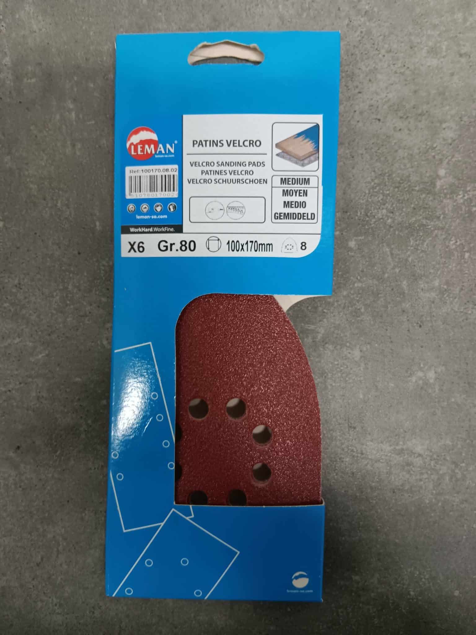 6 PATINS 8 TROUS 100X170 GR80