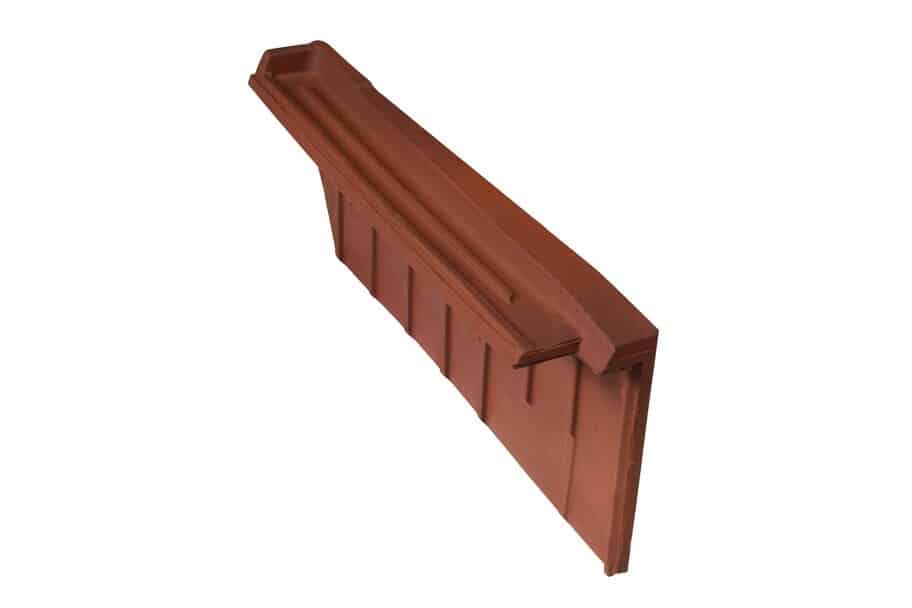 RIVE à rabat DROITE SIGNY Rouge vieilli