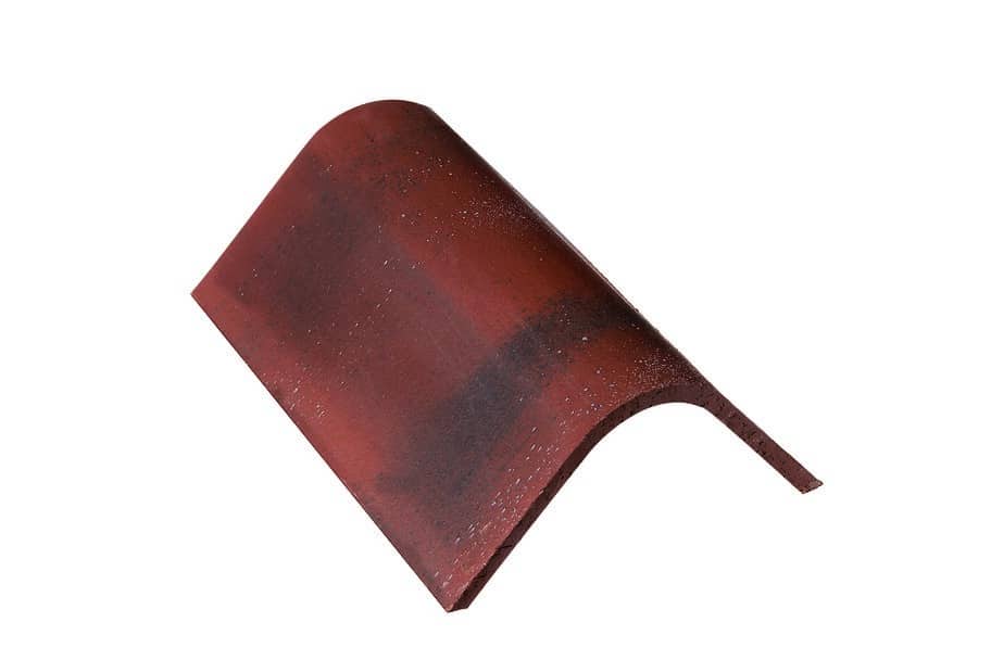 FAITIERE Angulaire MONIER ROUGE VIEILLI Angulaire SANS Emboitement 30cm PLATE PA