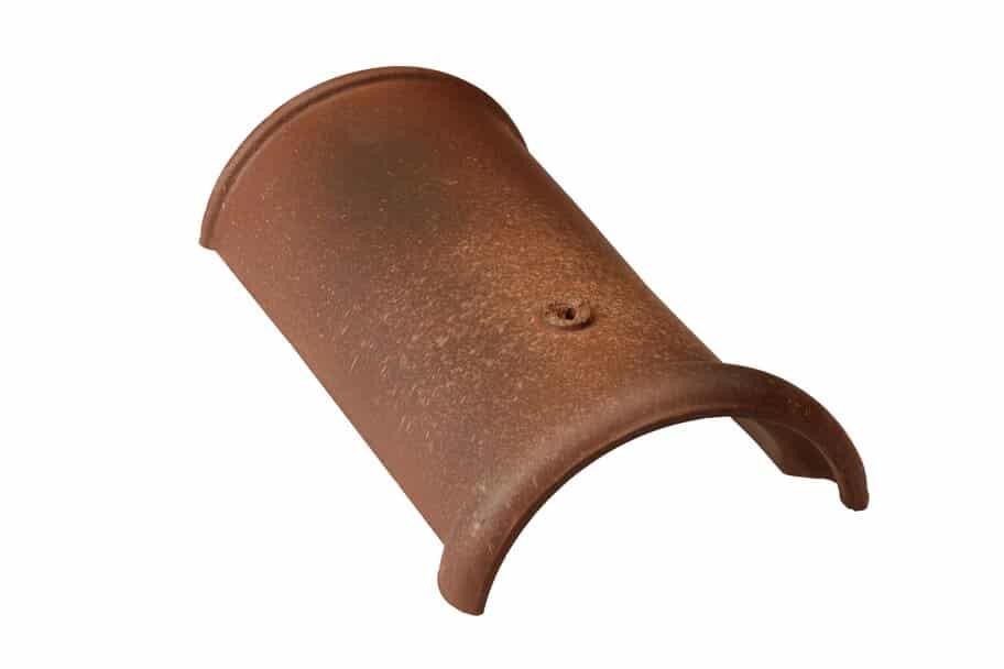 FAITIERE 1/2 RONDE MONIER TERRE de CHENE 1/2 Ronde à emboitement 30cm PLATE PAYS