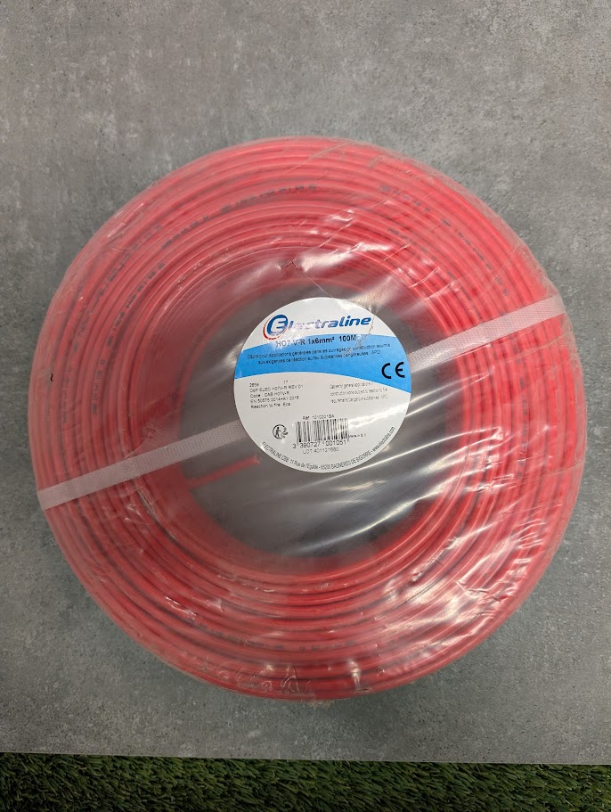 FIL ROUGE 6mm²  100ml