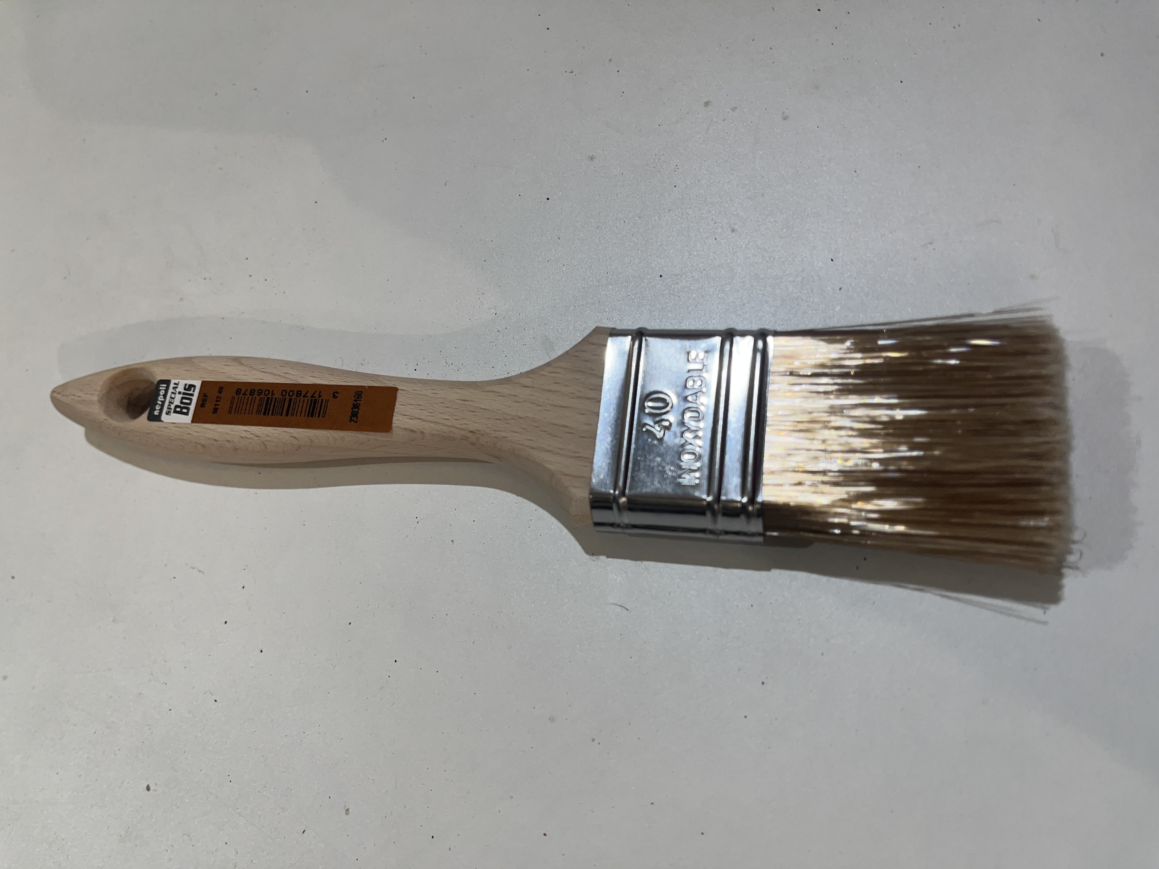 PINCEAU PLAT TRAITBOIS 40 MM