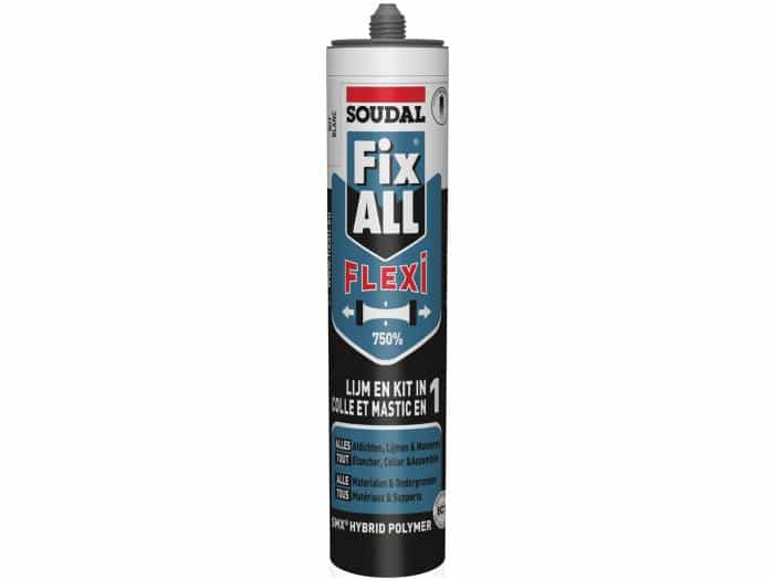 Mastic colle polymere FiX ALL FLEX GRIS 290 ml