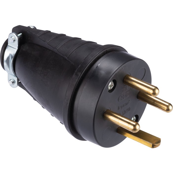 LEGRAND FICHE MALE 3P+T 380V 20A CAOUTCH