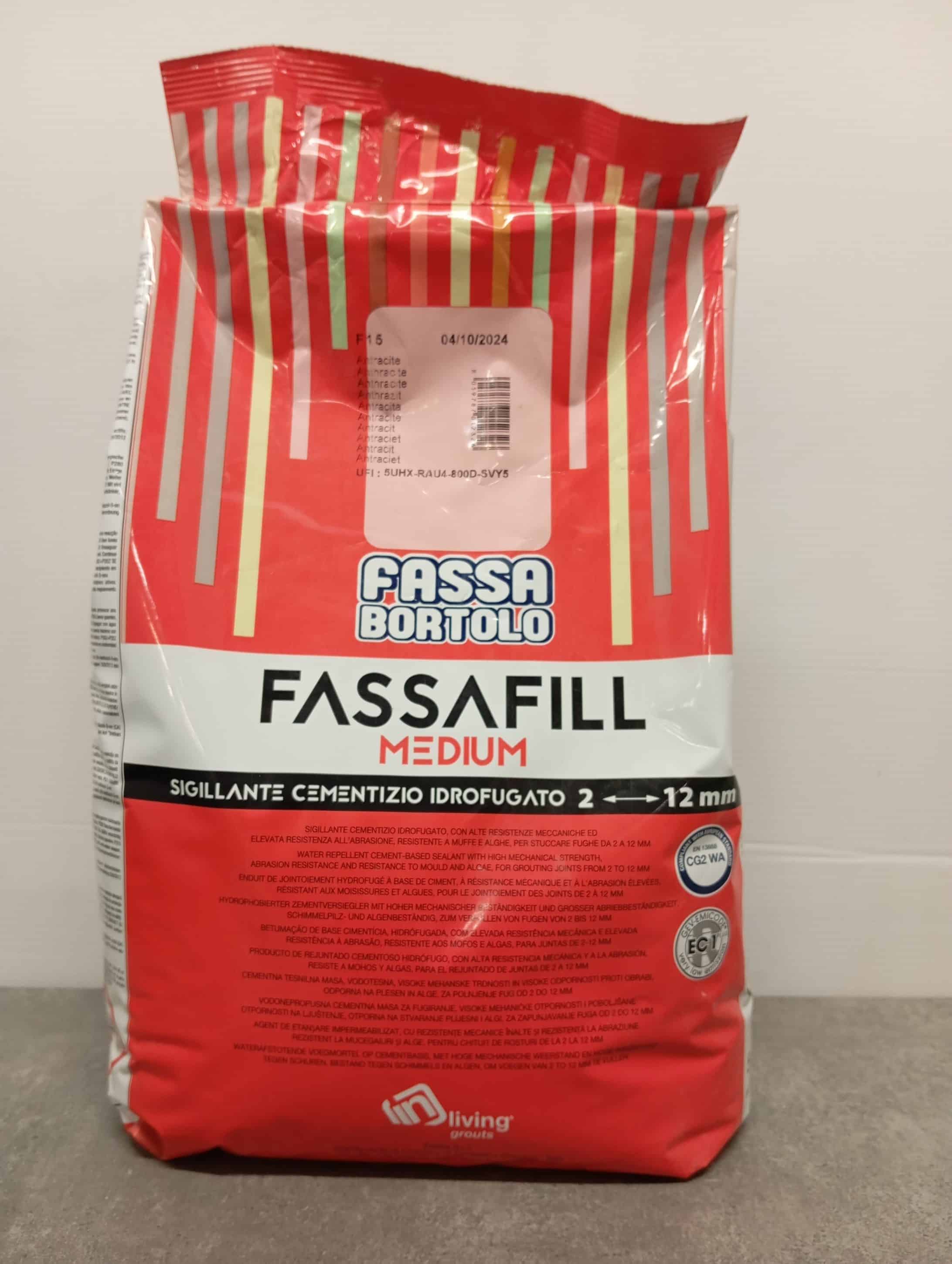 JOINT CARRELAGE GRIS ANTHRACITE 5KG 2 à 12mm