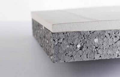 Plaque de COMPLEXE 13+40mm 260X120cm TH32 NOIR R1.30