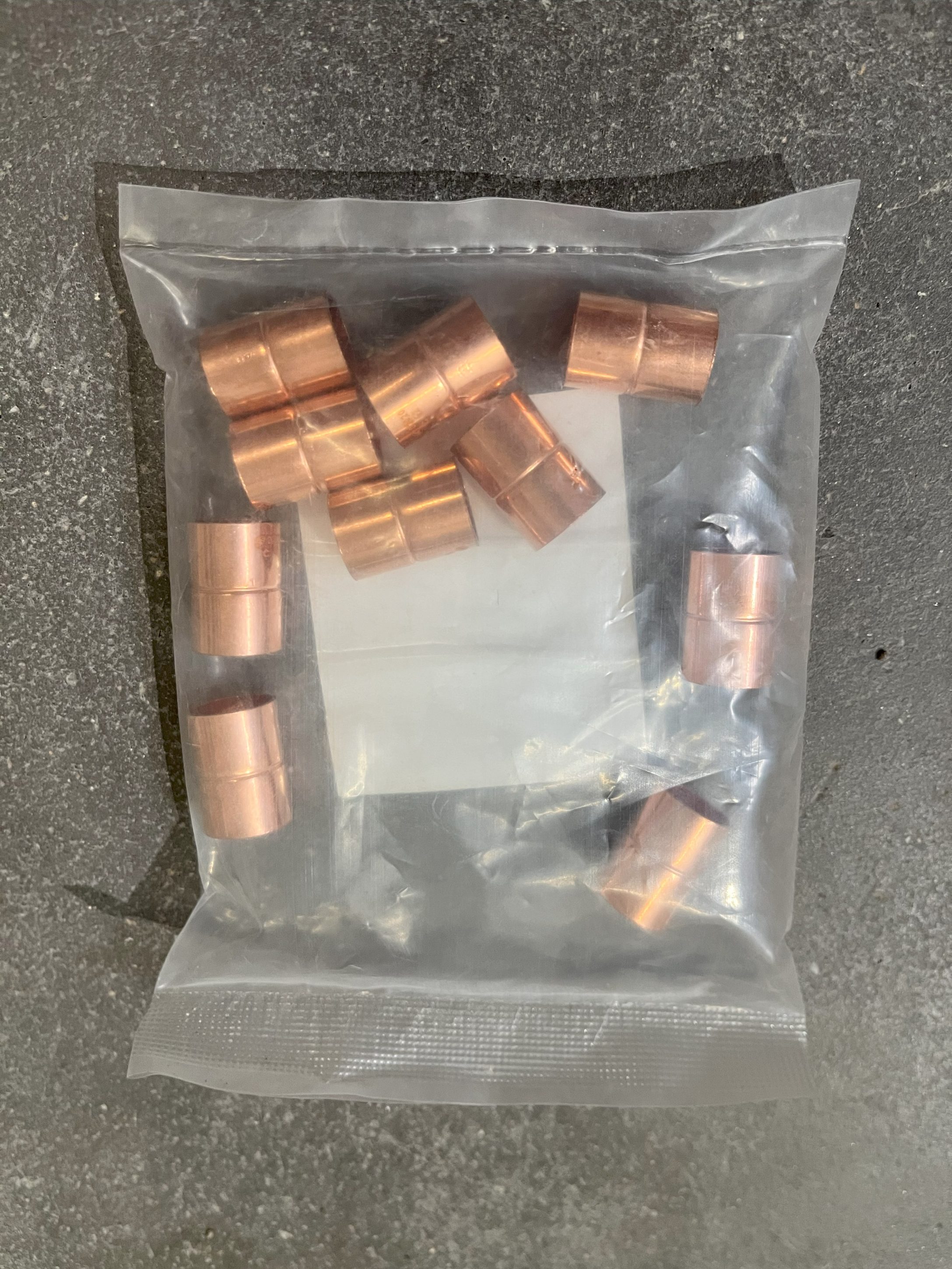 1 SAC DE 10 MANCHONS A SOUDER 10/12