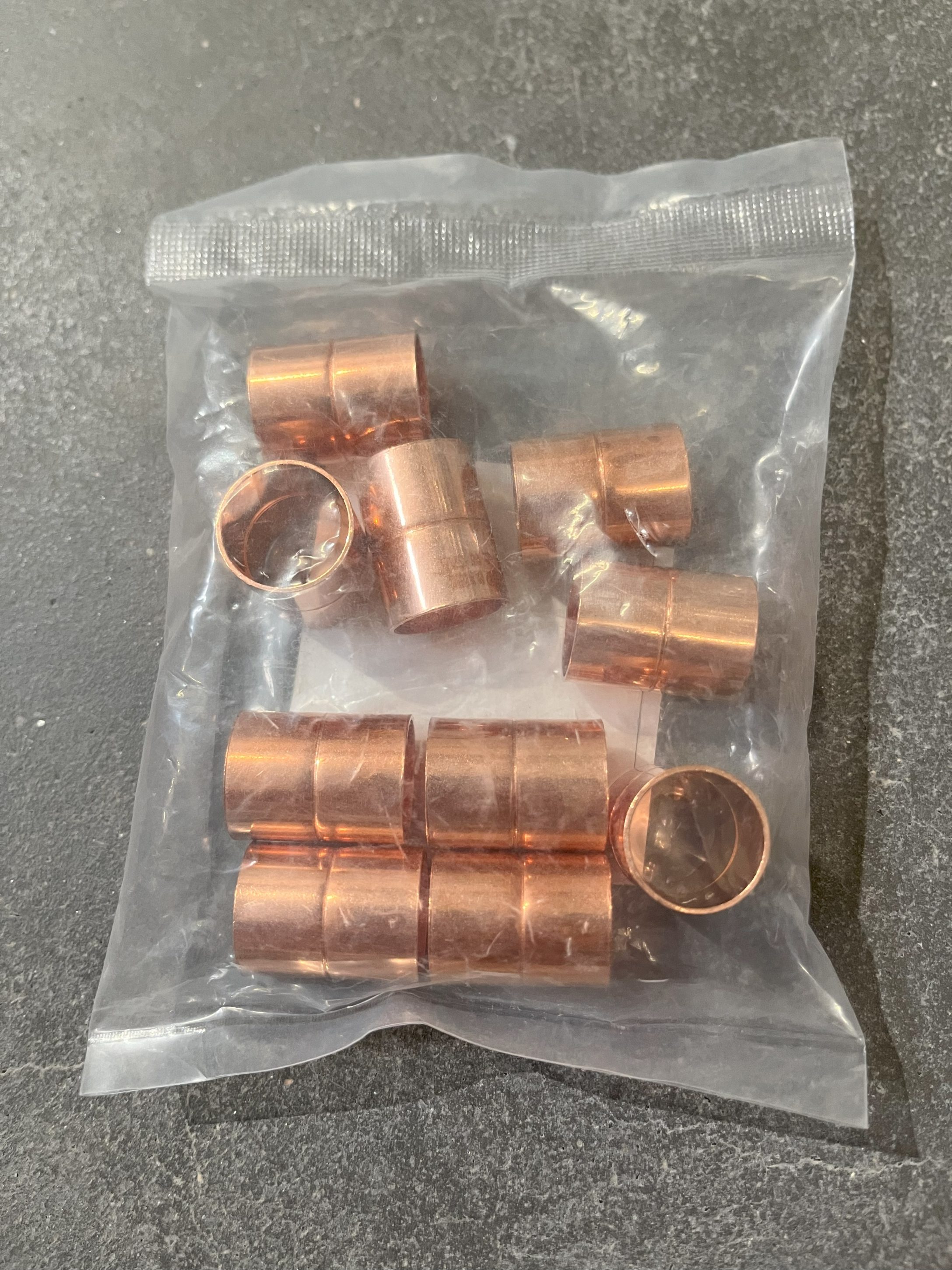 1 SAC DE 10 MANCHONS A SOUDER 14/16