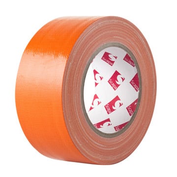 RUBAN ADHES 33MX48mm TISSU CONSTRU ORANG