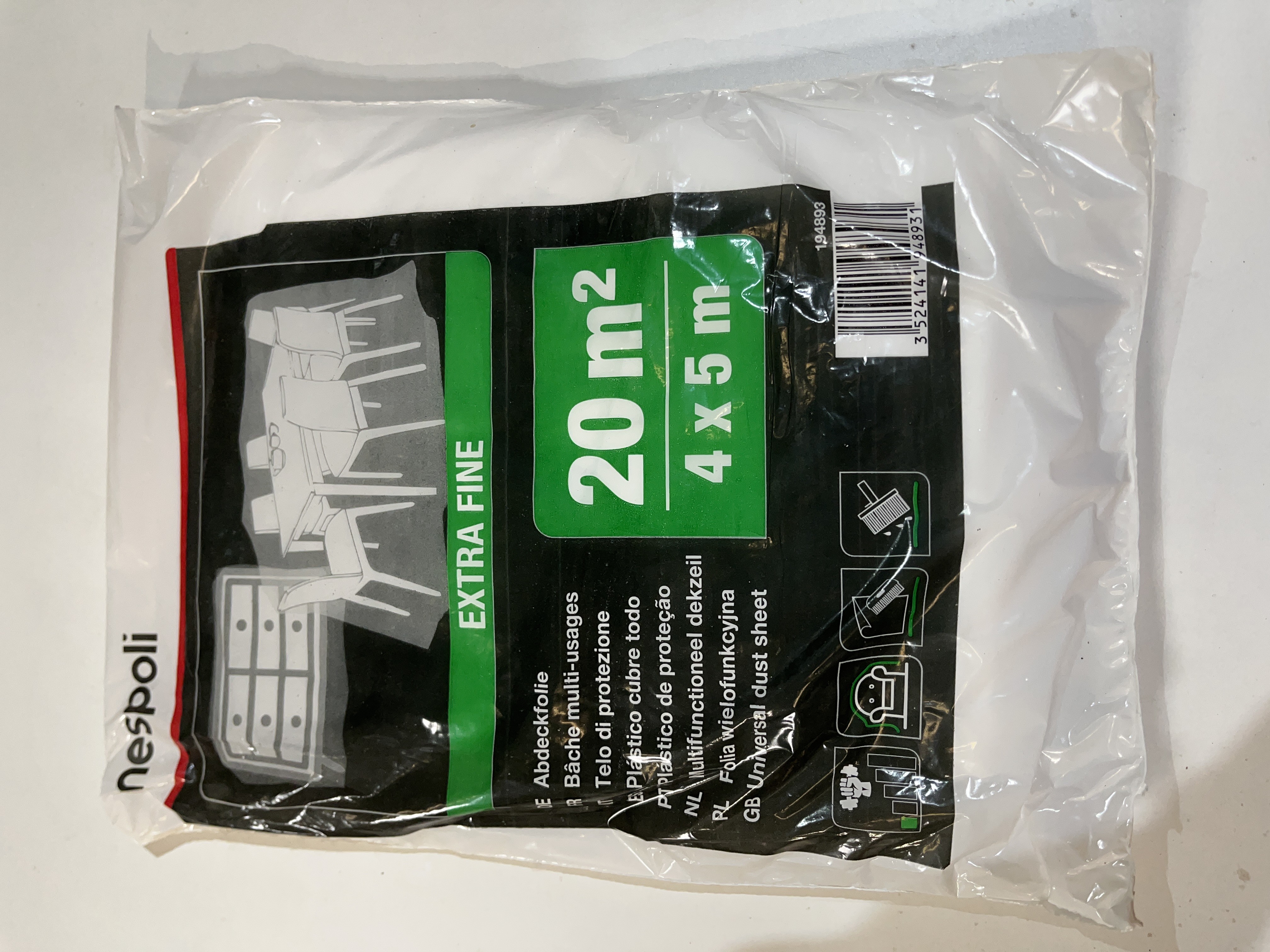 FILM PROTECTION MULTI-USAGE 4X5