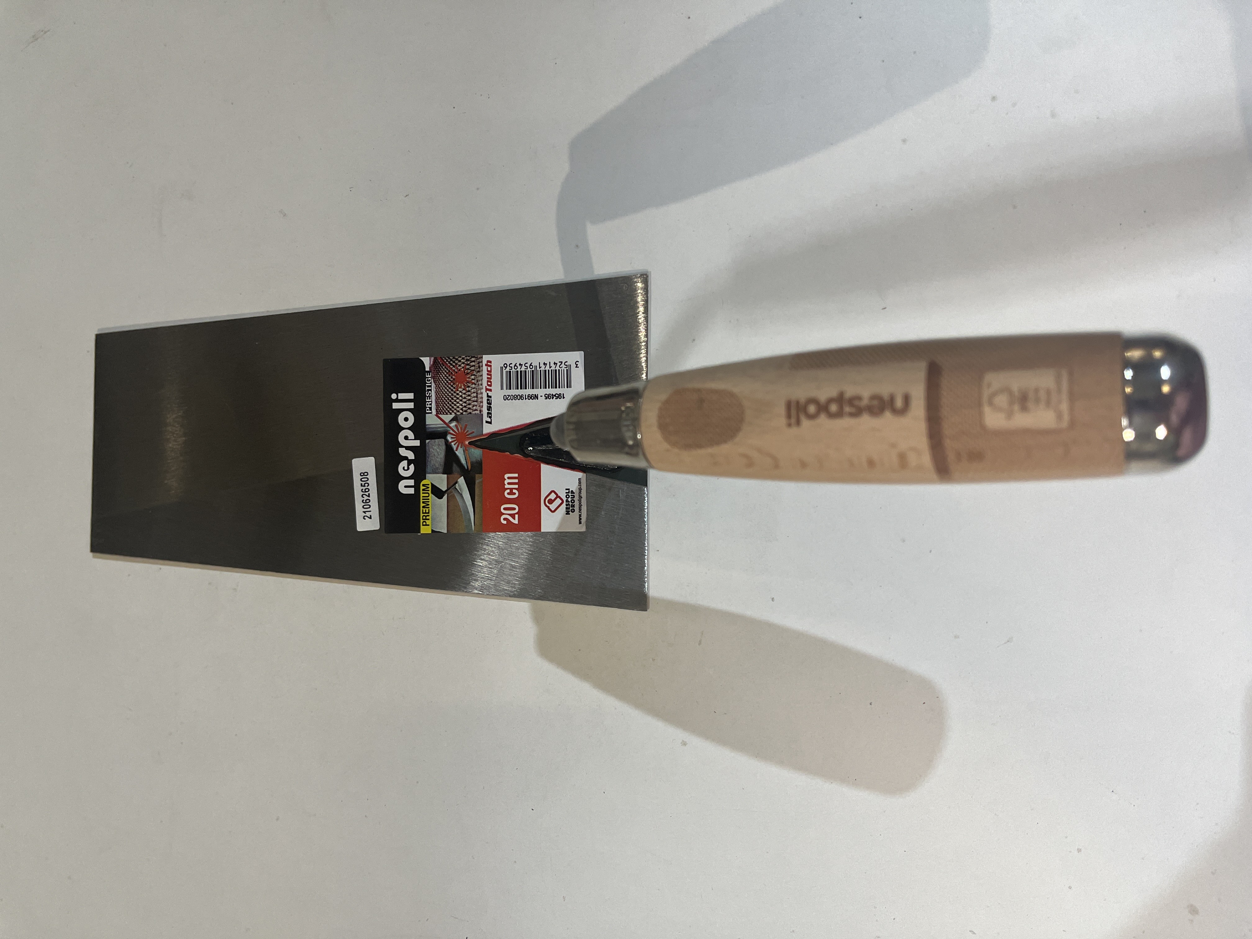 TRUELLE CARRE 20 MANCHE BOIS