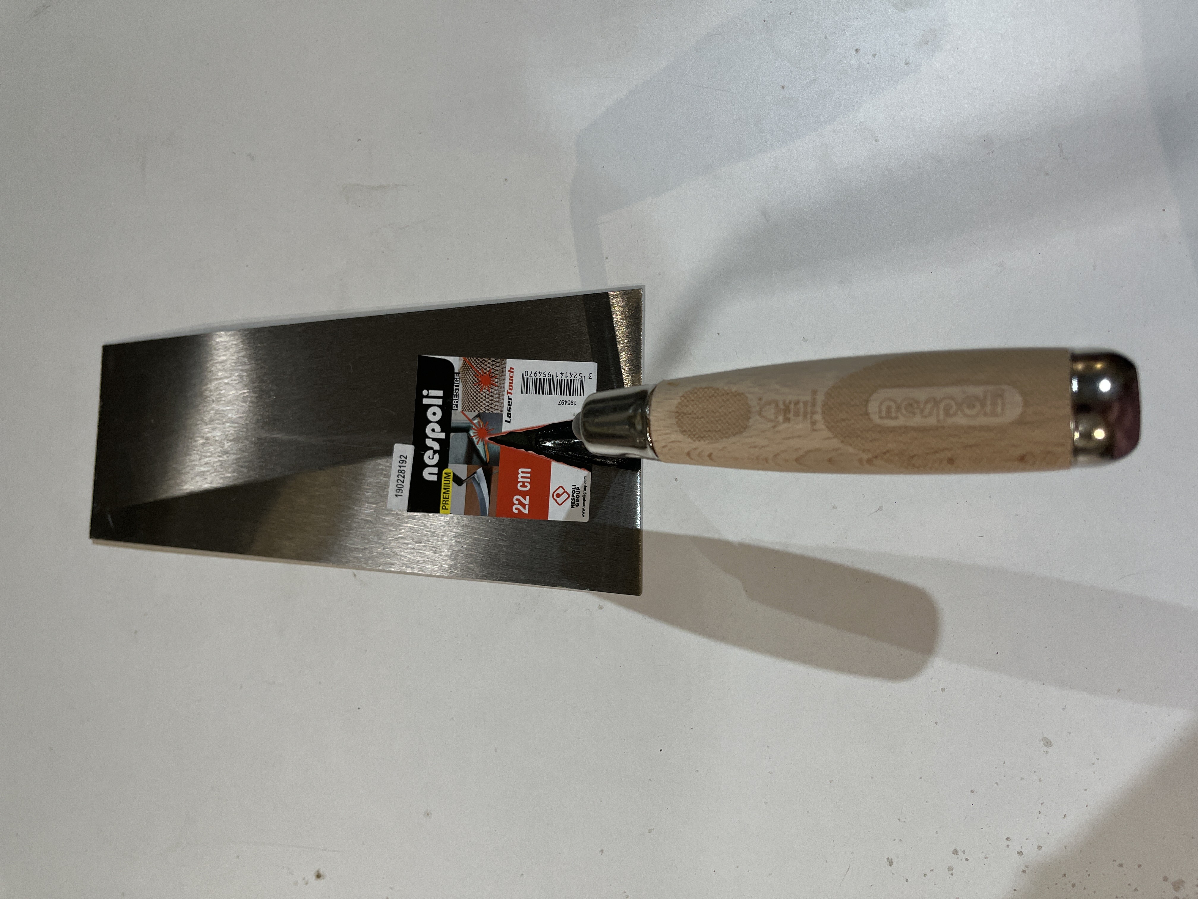 TRUELLE CARRE 22 MANCHE BOIS