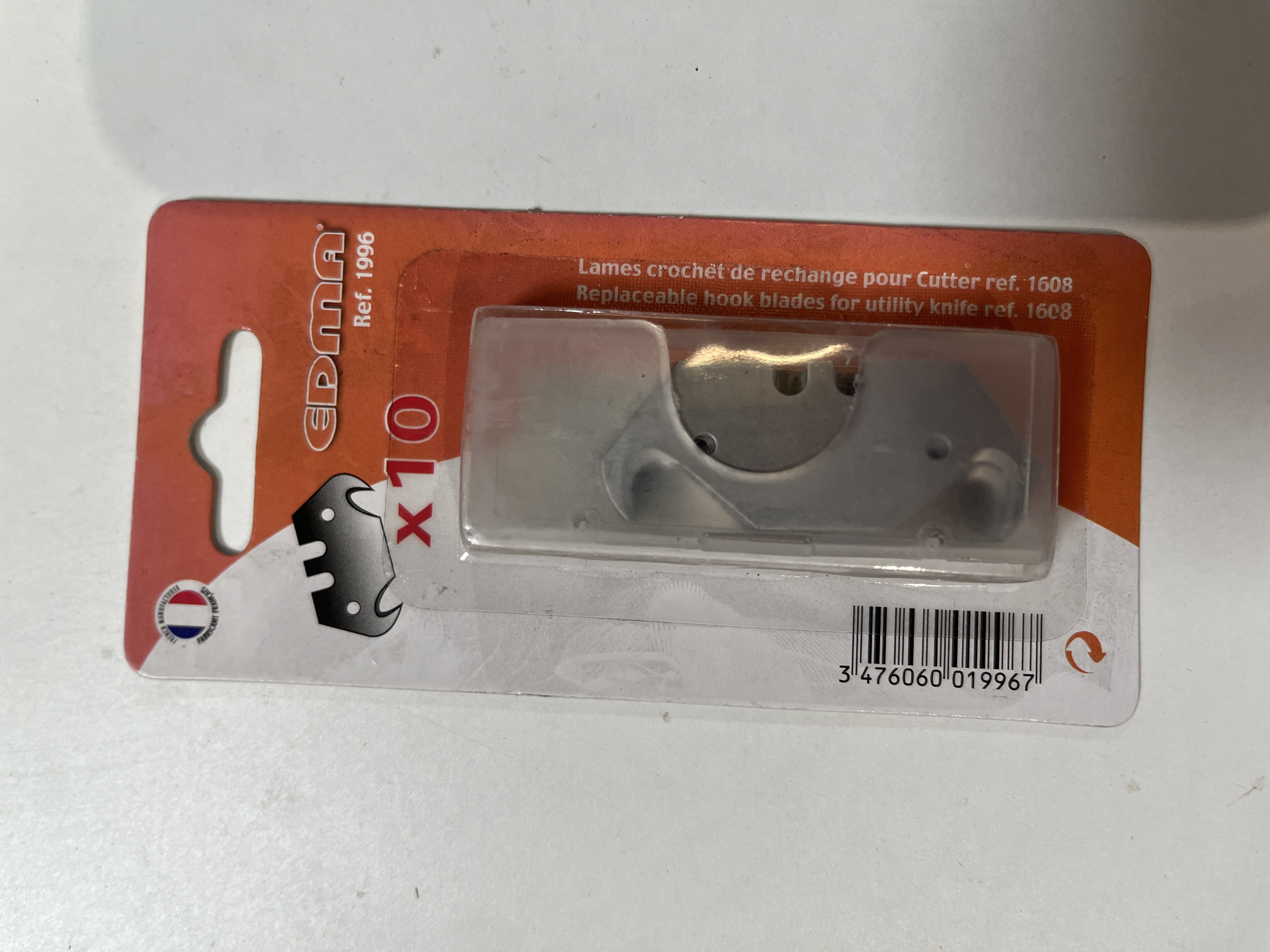 LAME CUTTER CROCHET 10P/BL