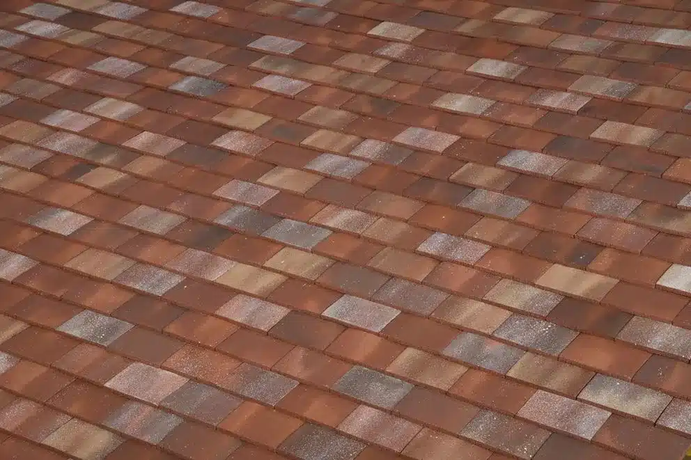 Tuile plate 17x27cm TERREAL Rustique Aurore   960/pal