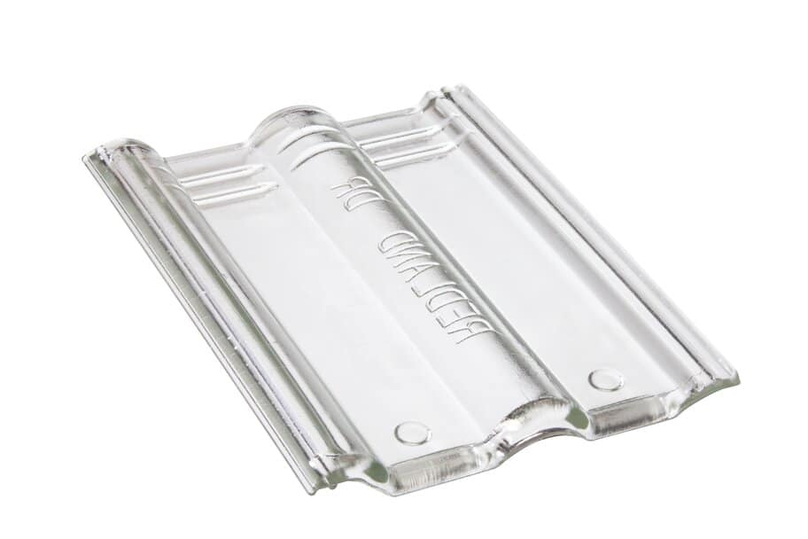 TUILE EN VERRE DOUBLE ROMANE