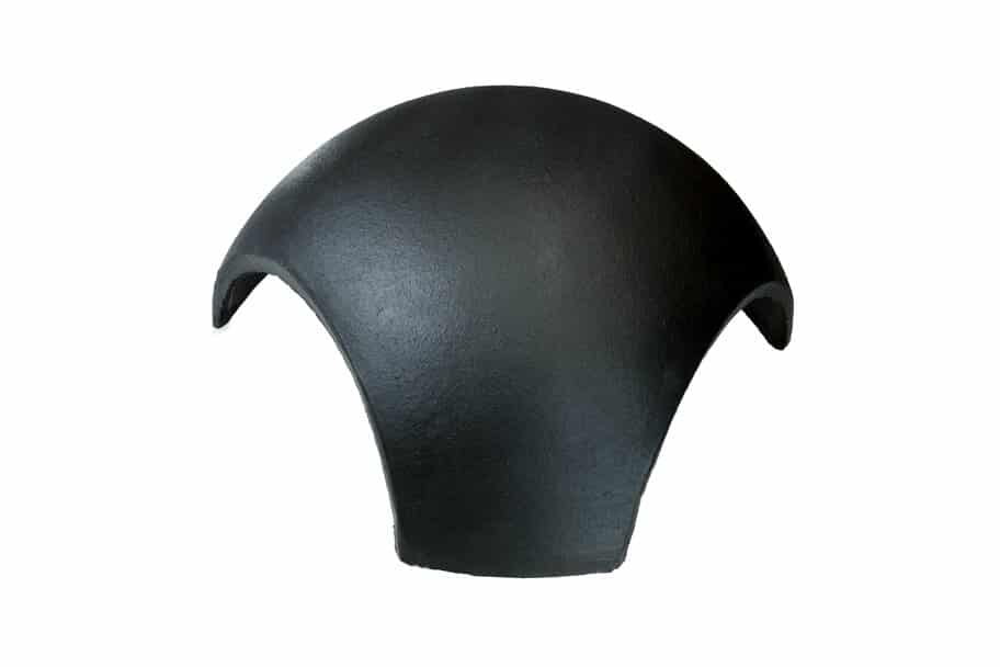 Rencontre 3 voies 1/2 ronde 40cm Anthracite SIGNY