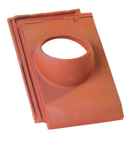 TUILE A DOUILLE HP10 D.150 FLAMME RUST.