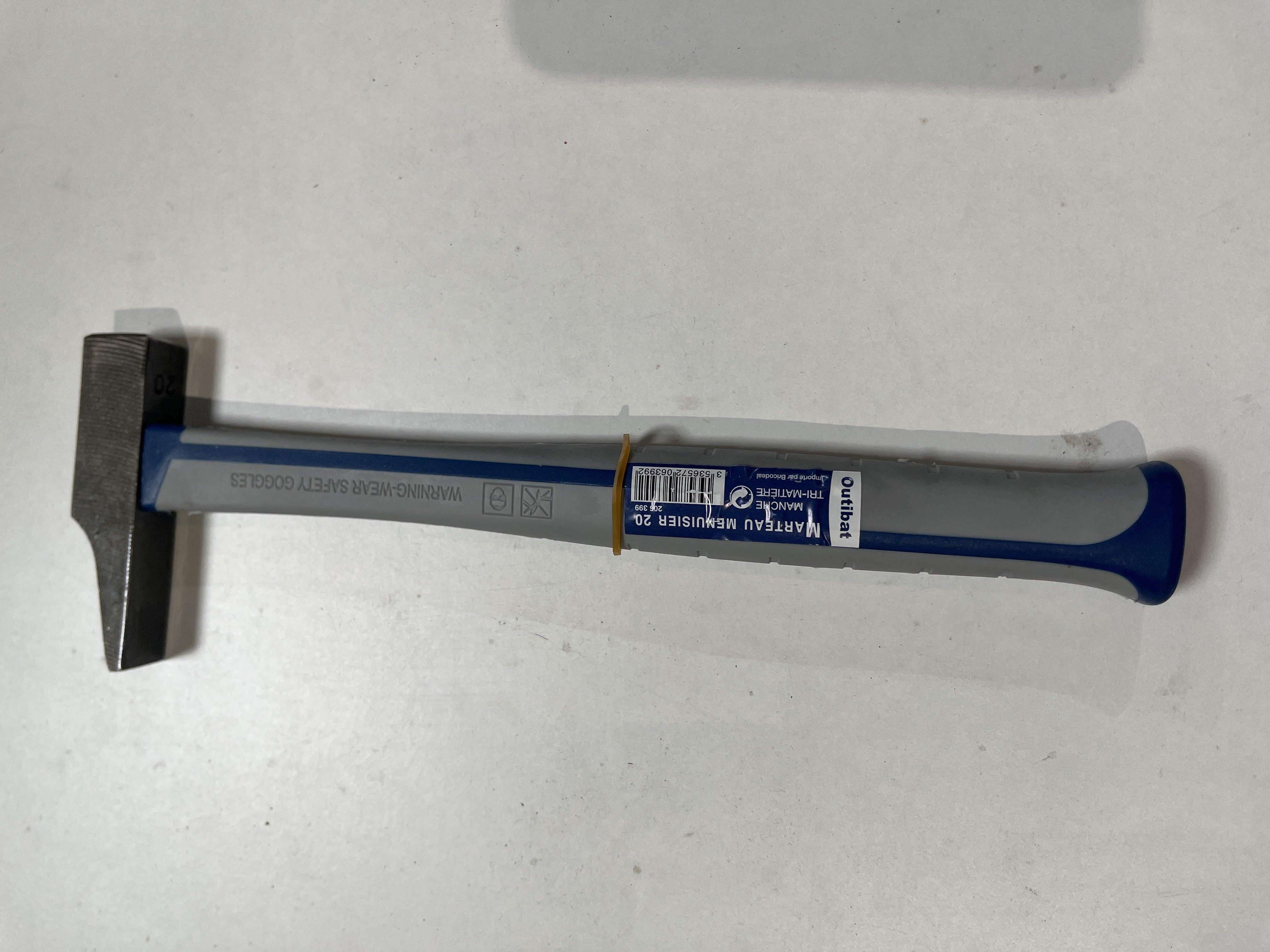 MARTEAU MENUISIER DE 20 MANCHE TRI MAT