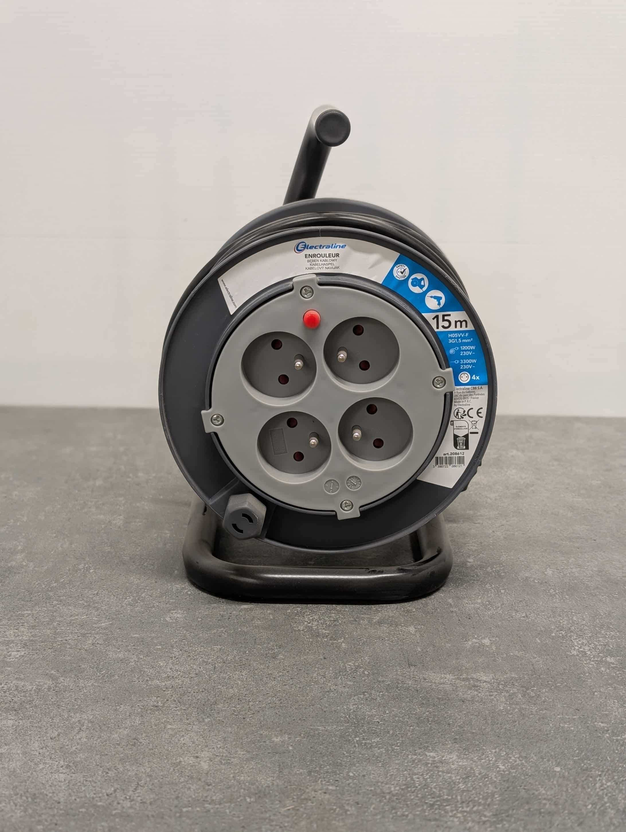 ENROULEUR BB-LINE H05 VV-F 3G1.5mm² 15M