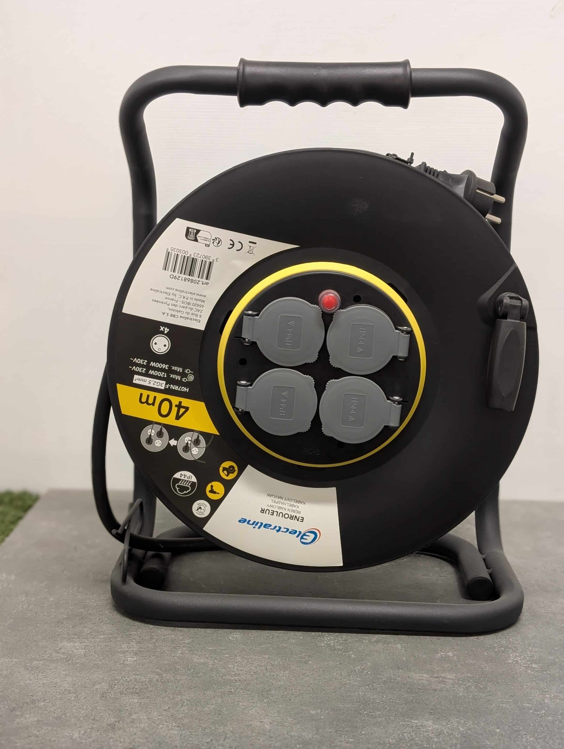 ENROULEUR PRO 3G2.5mm² 40ML