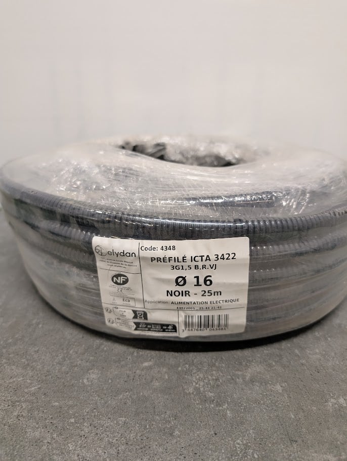 GAINE PREFILEES 3G1.5mm² 25M