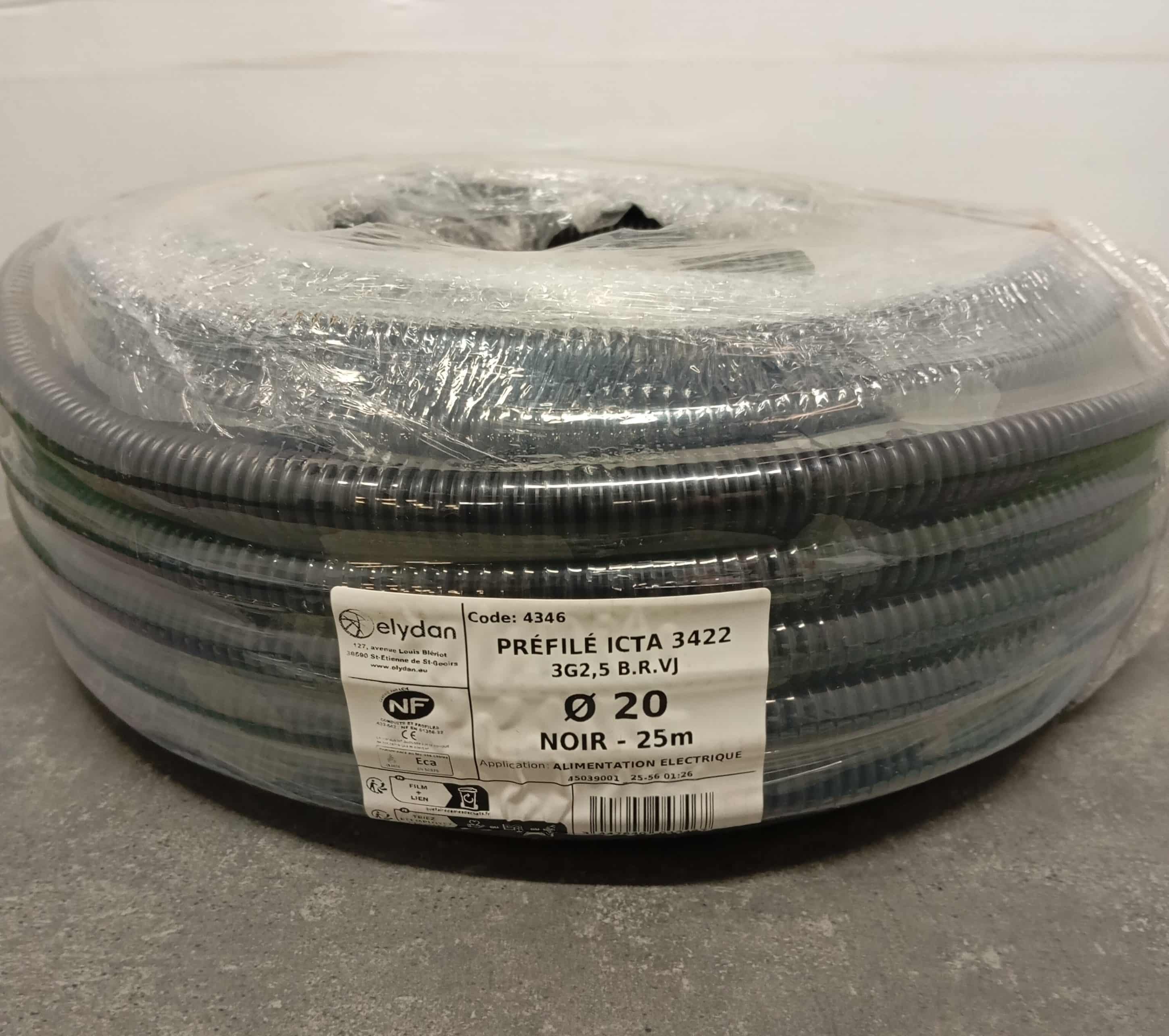 GAINE PREFILEES 3G2.5mm² 25M