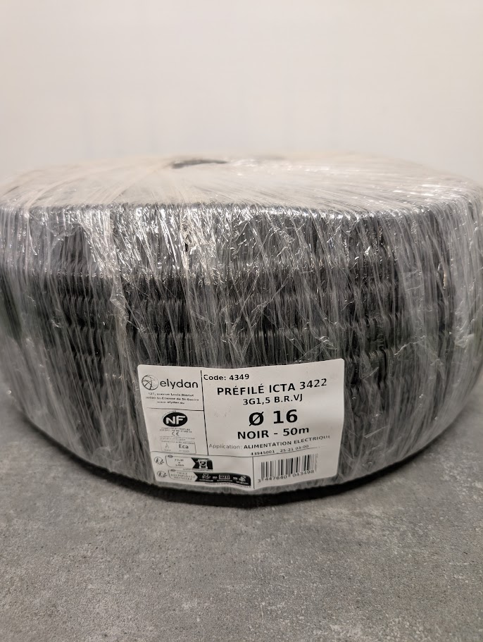 GAINE PREFILEES 3G1.5mm² 50M