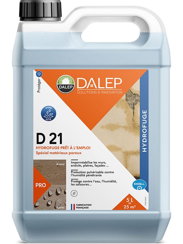 HYDROFUGE D21 5L DALEP SPECIAL MATERIAUX POREUX