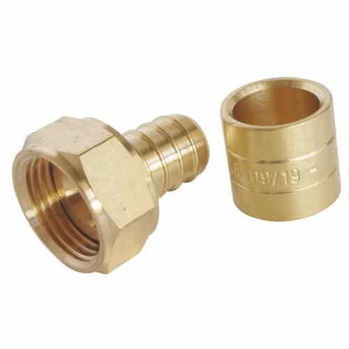 RACCORD SIMPLE ECROU F LIBRE Ø12 3/8 A GLISSEMENT