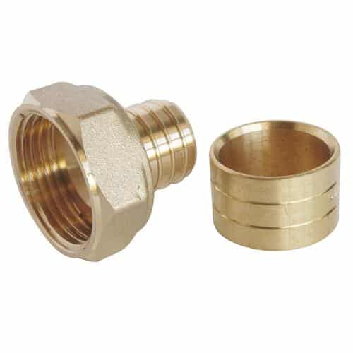 RACCORD SIMPLE ECROU F Ø20 3/4 A GLISSEMENT