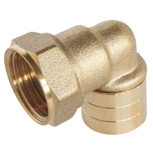 COUDE TERMINAL ECROU F LIBRE Ø12 1/2 A GLISSEMENT