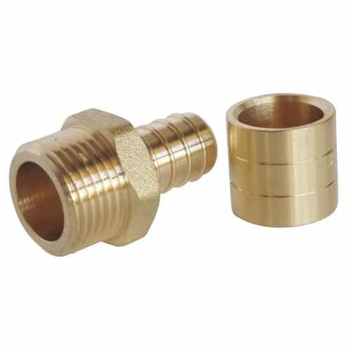 RACCORD MALE FIXE Ø12 3/8 A GLISSEMENT