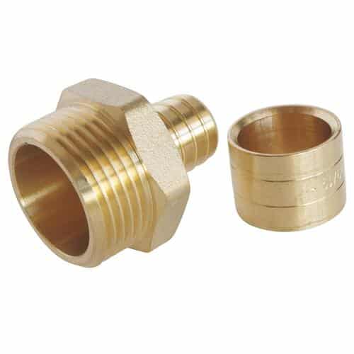 RACCORD MALE FIXE Ø16 3/4 A GLISSEMENT