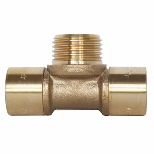 TE SORTIE MALE Ø16 1/2 A GLISSEMENT