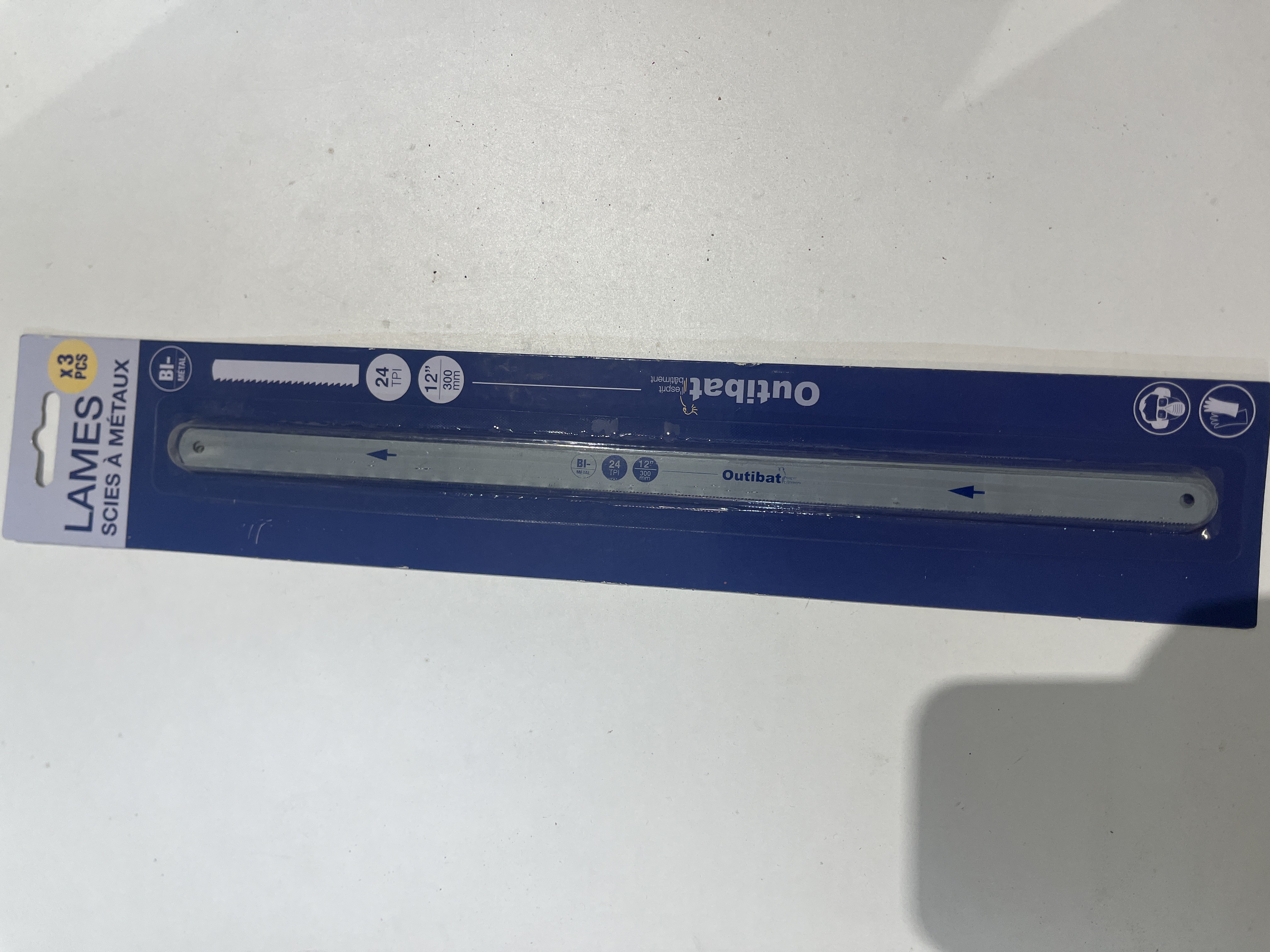 LAMES SCIE A METAUX BI-METAL X3