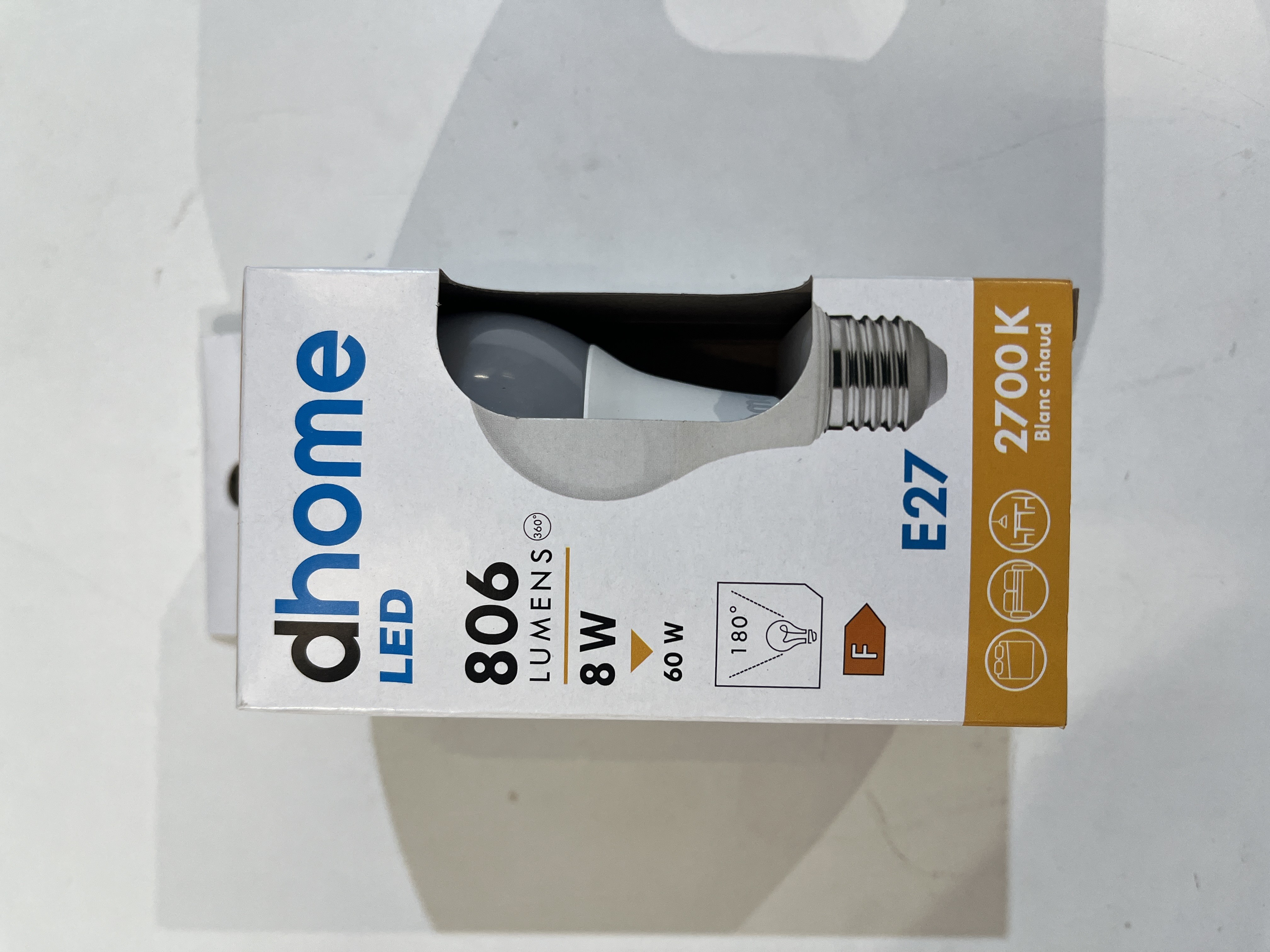 AMPOULE LED STAND E27 8W