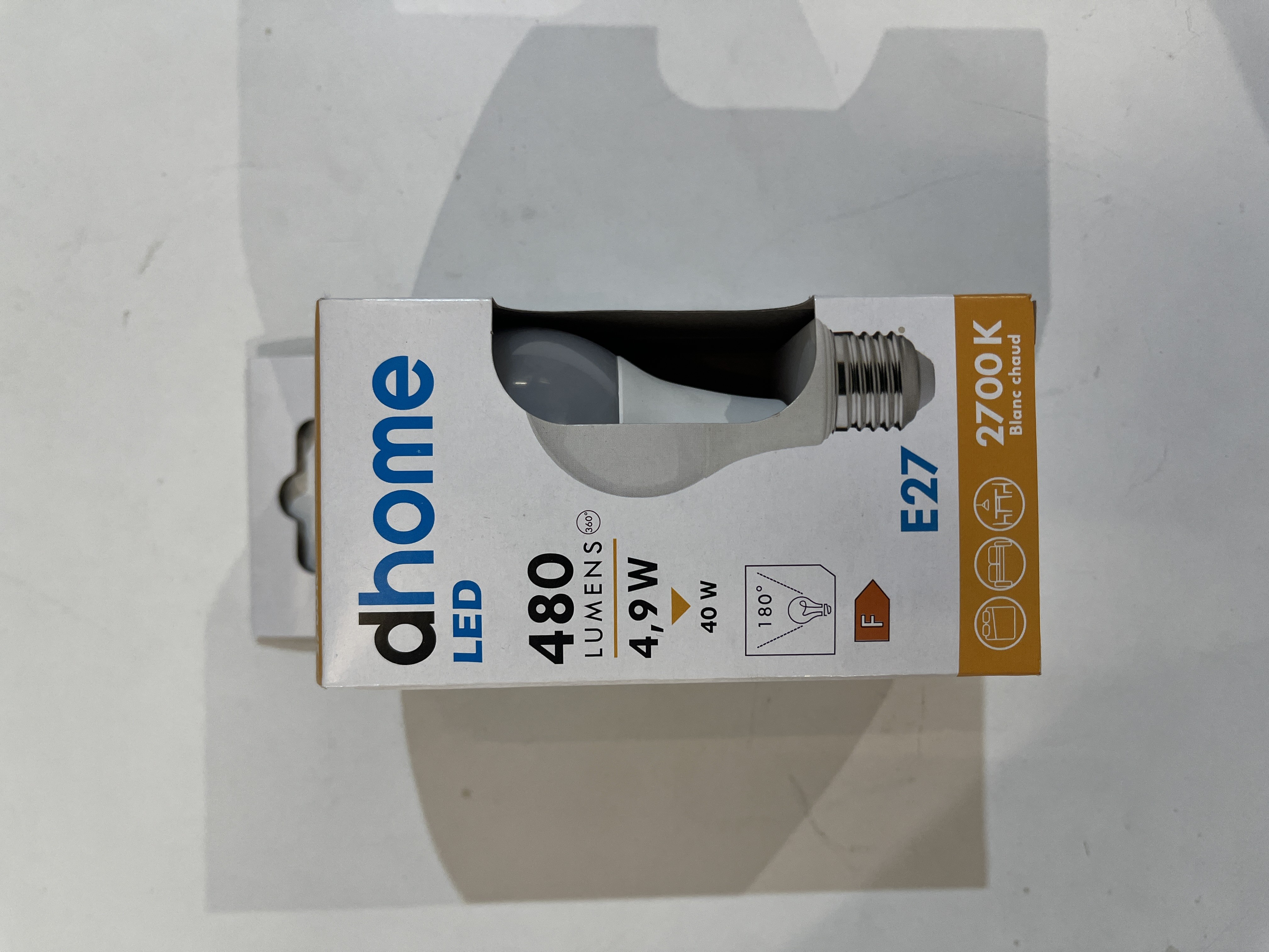 AMPOULE LED STAND E27 4.9W