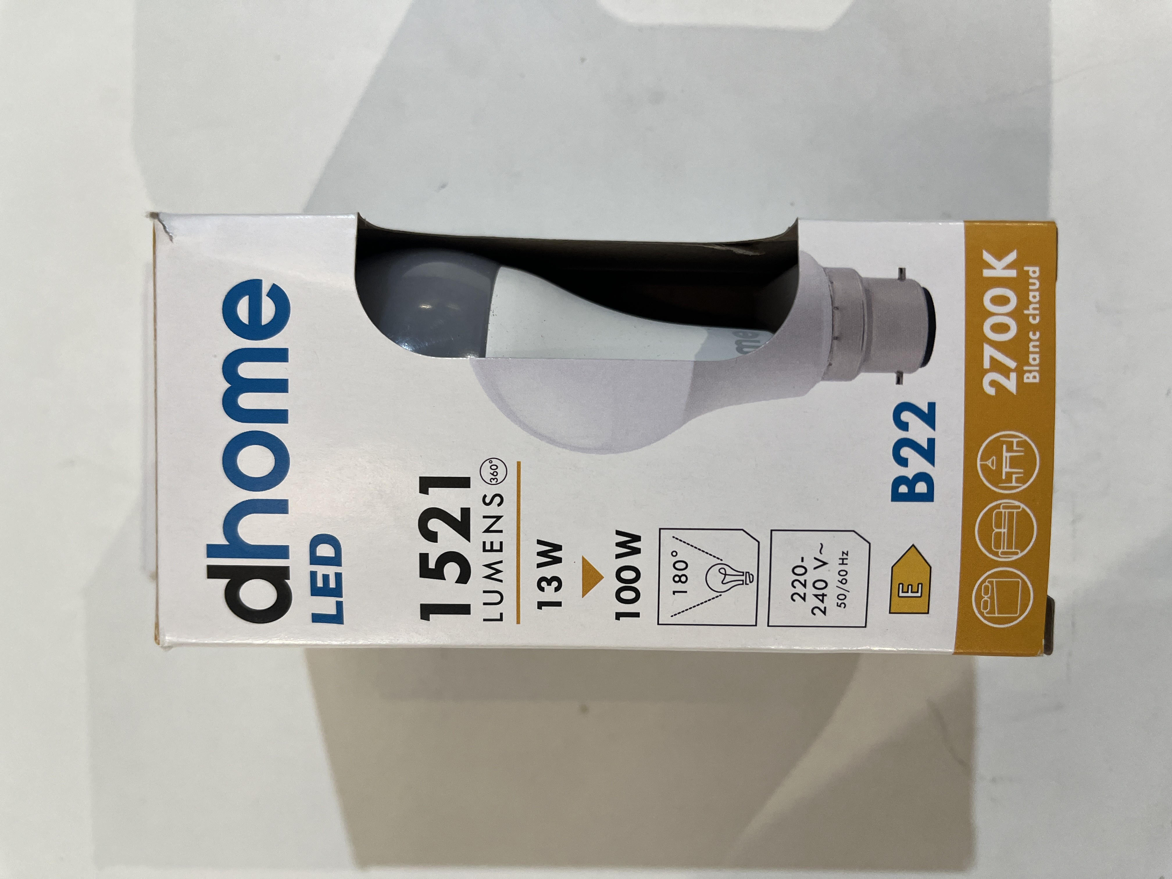 AMPOULE LED STAND B22 13W