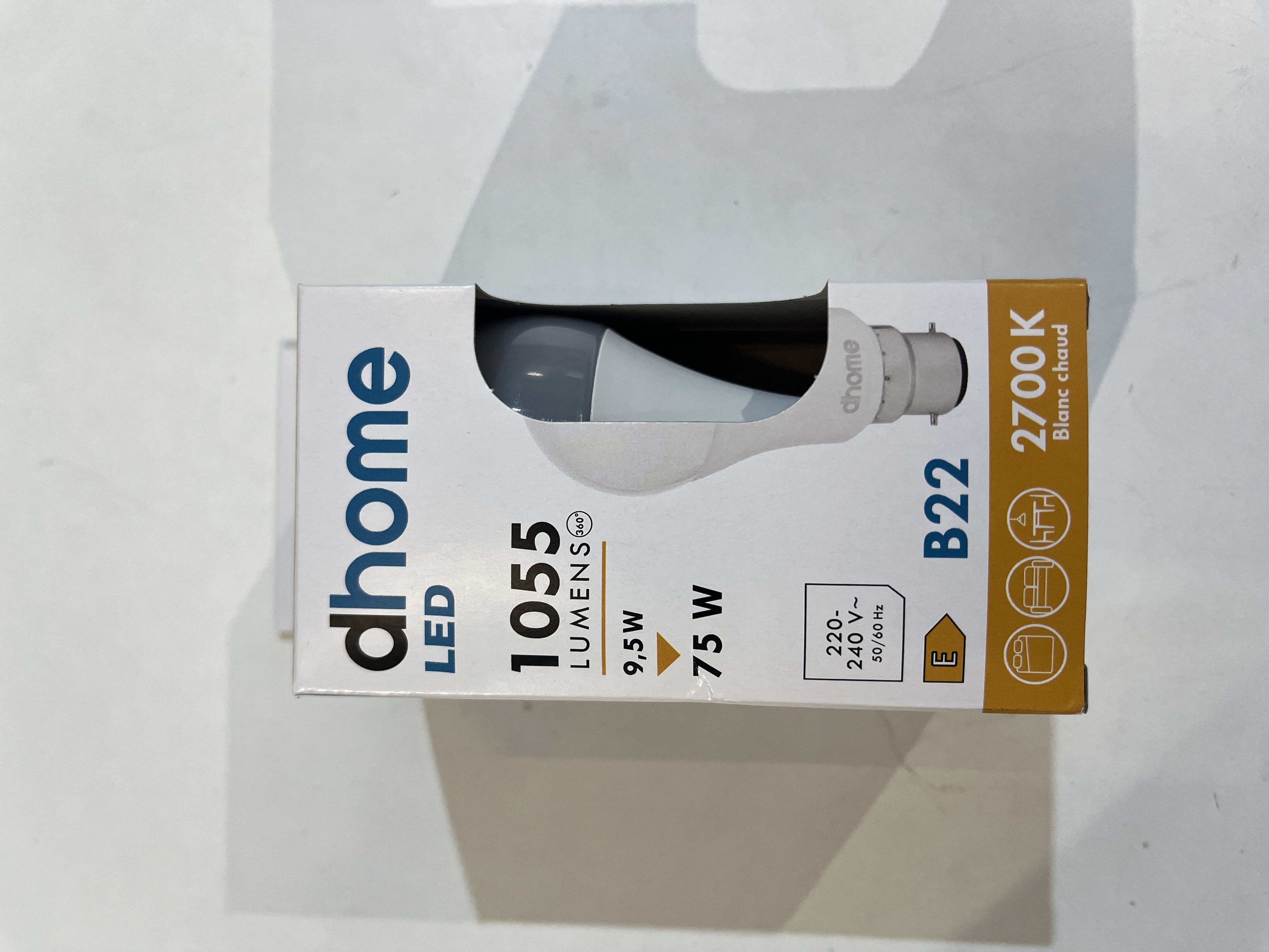 AMPOULE LED STAND B22 9.5W