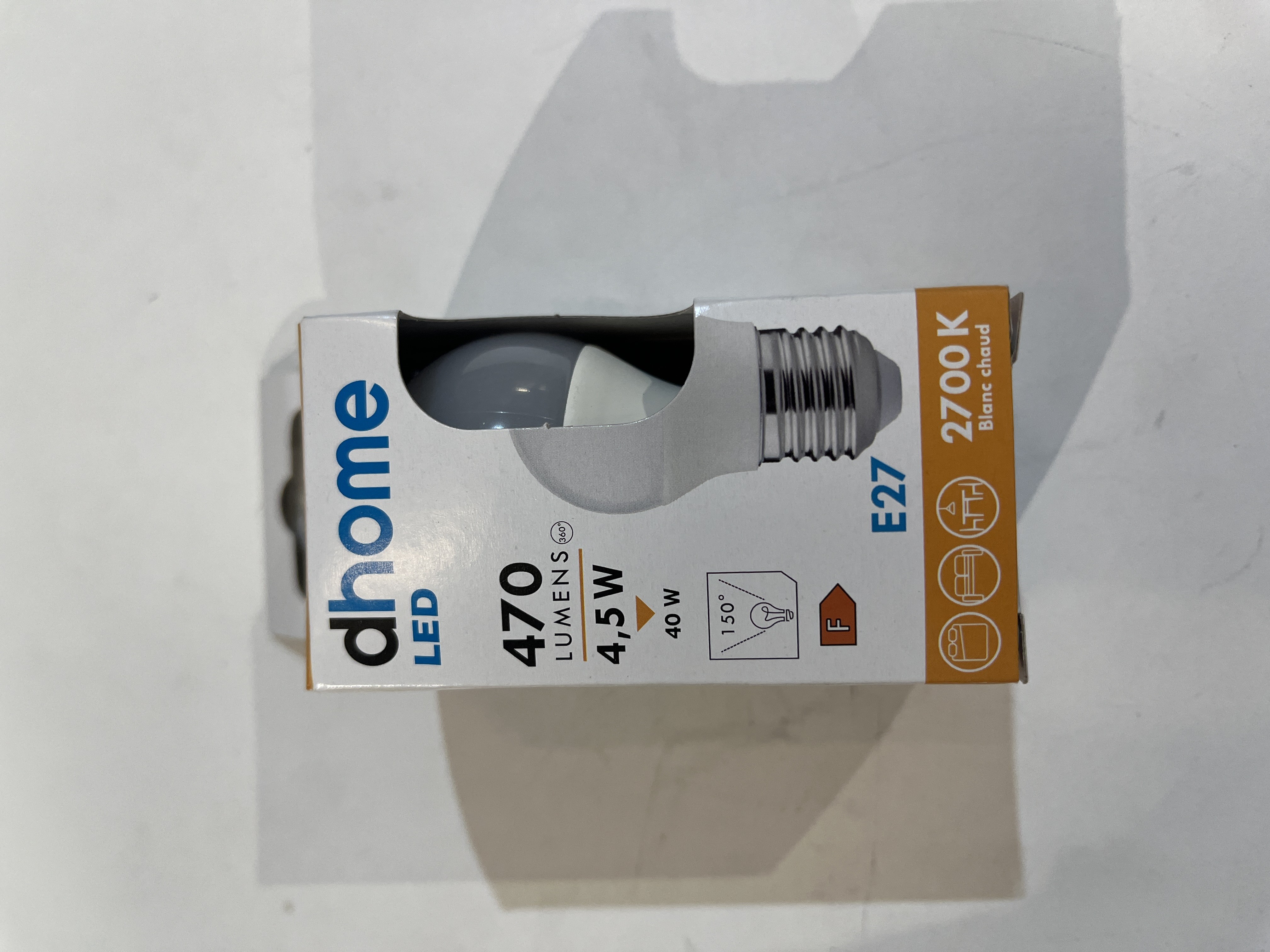 AMPOULE LED SPHERE E27 4.5W