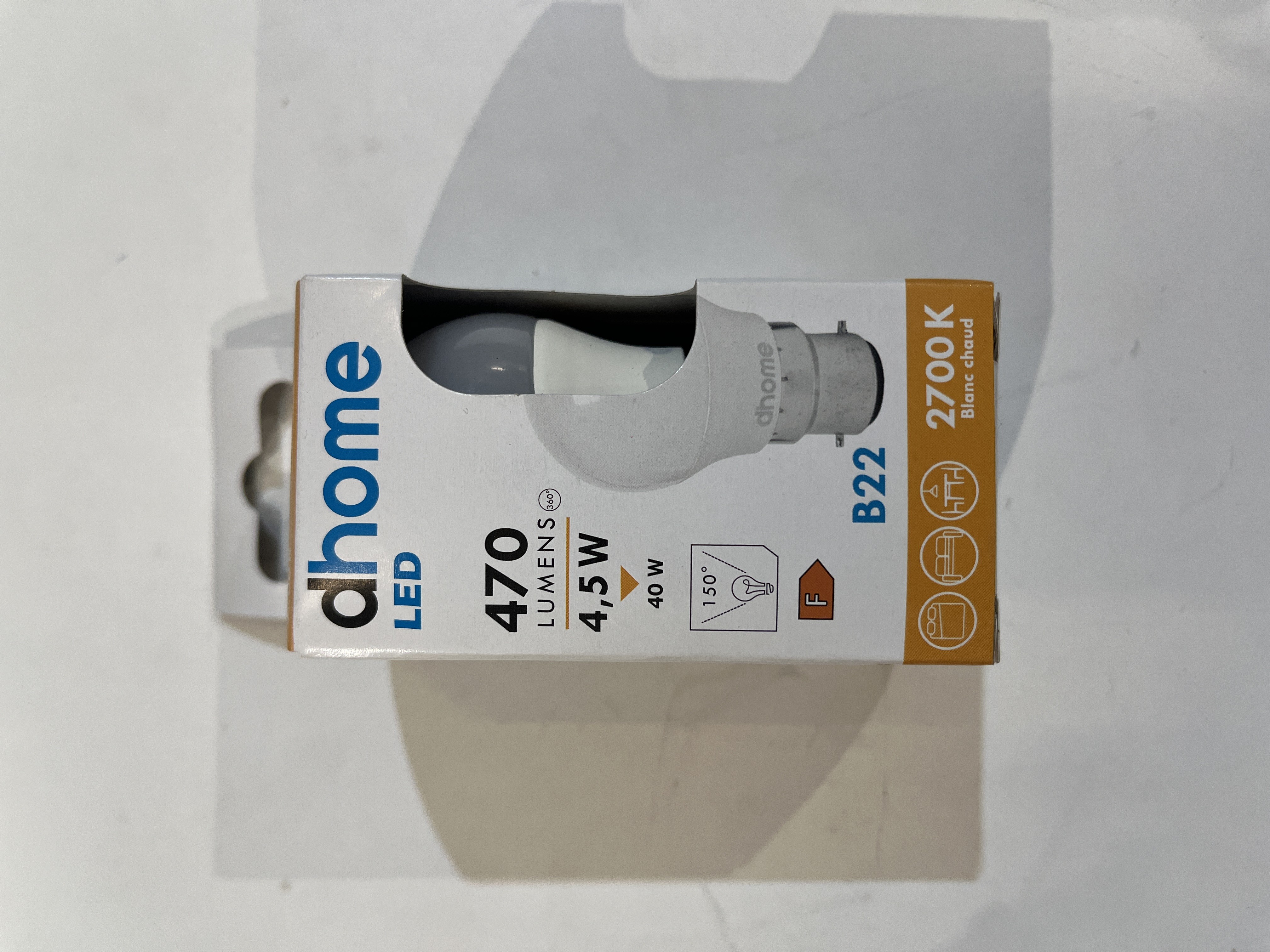 AMPOULE LED SPHERE B22 4.5W