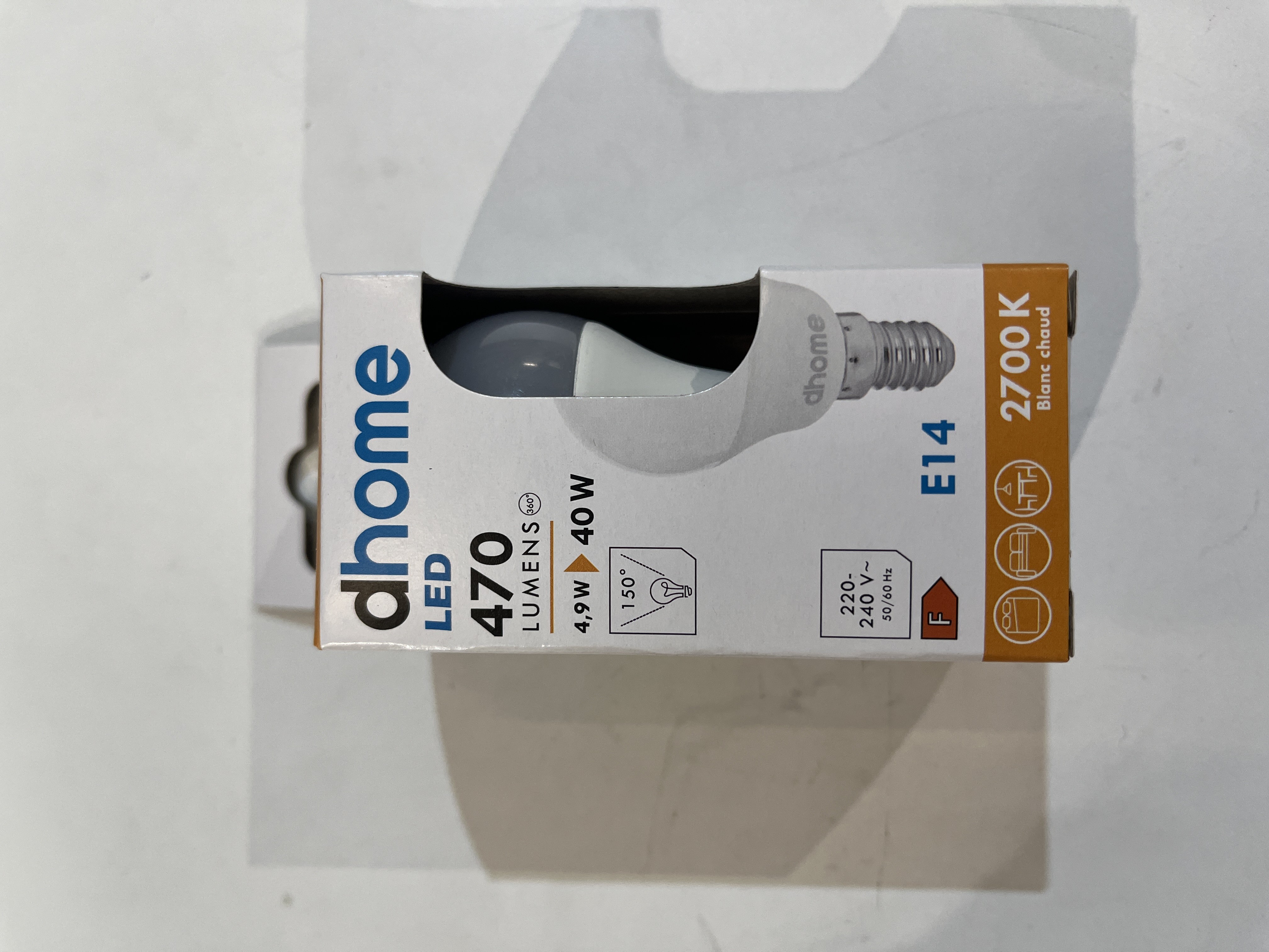 AMPOULE LED SPHERE E14 4.5W